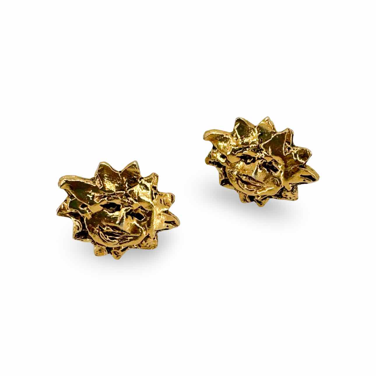 Hermes gold earings