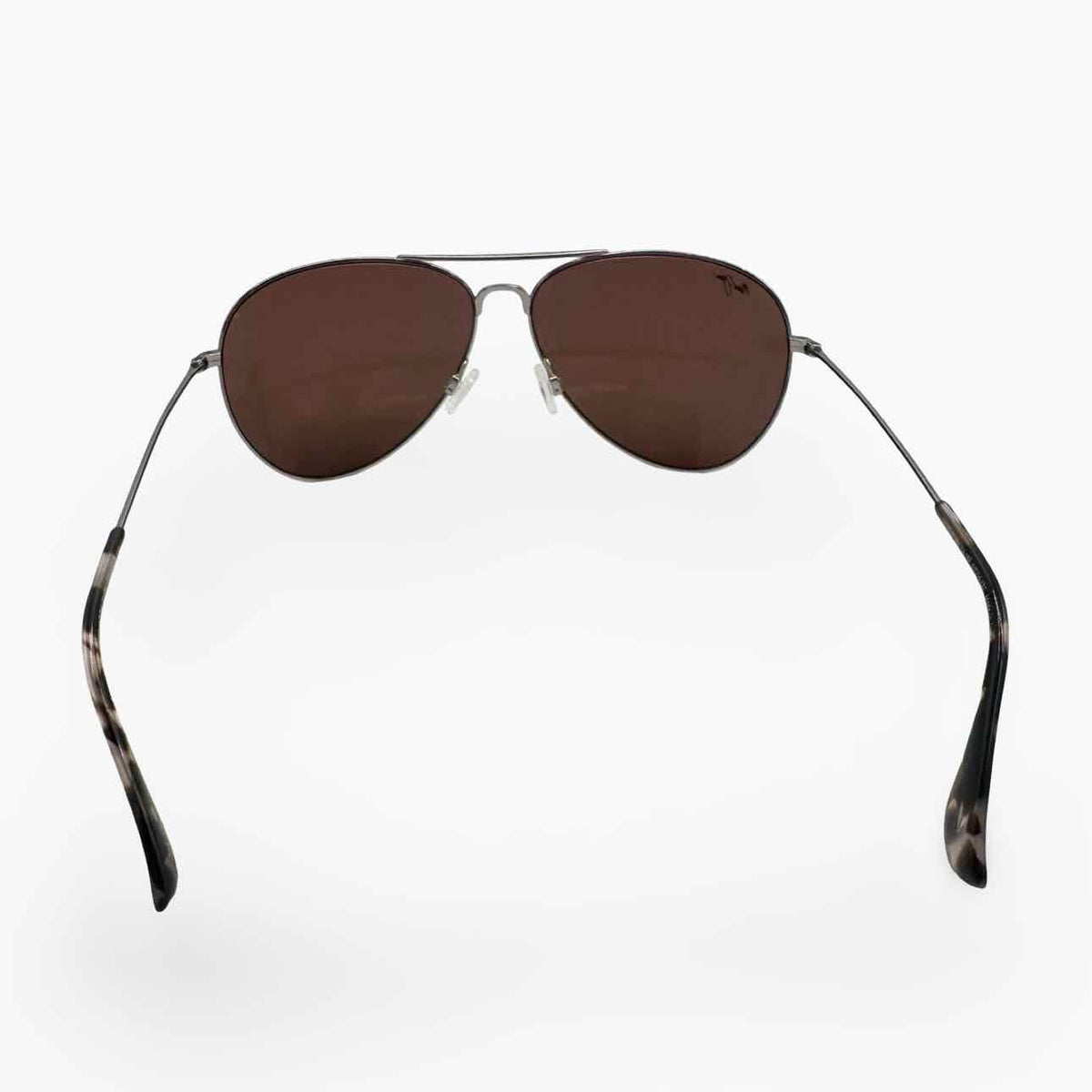 Maui Jim Sunglasses — Mavricks silver frame with pink lenses