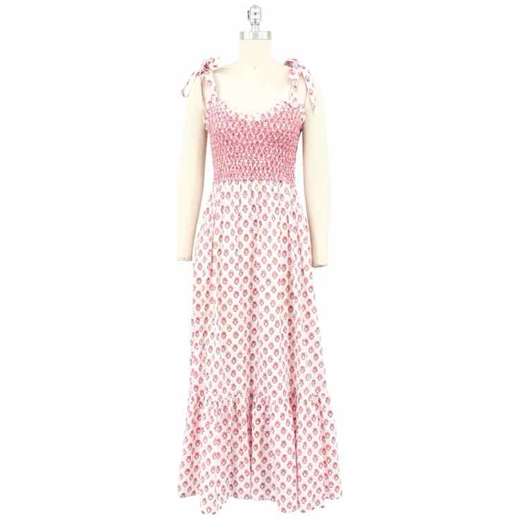 Pink City Prints Dress - Double Exposure Boutique