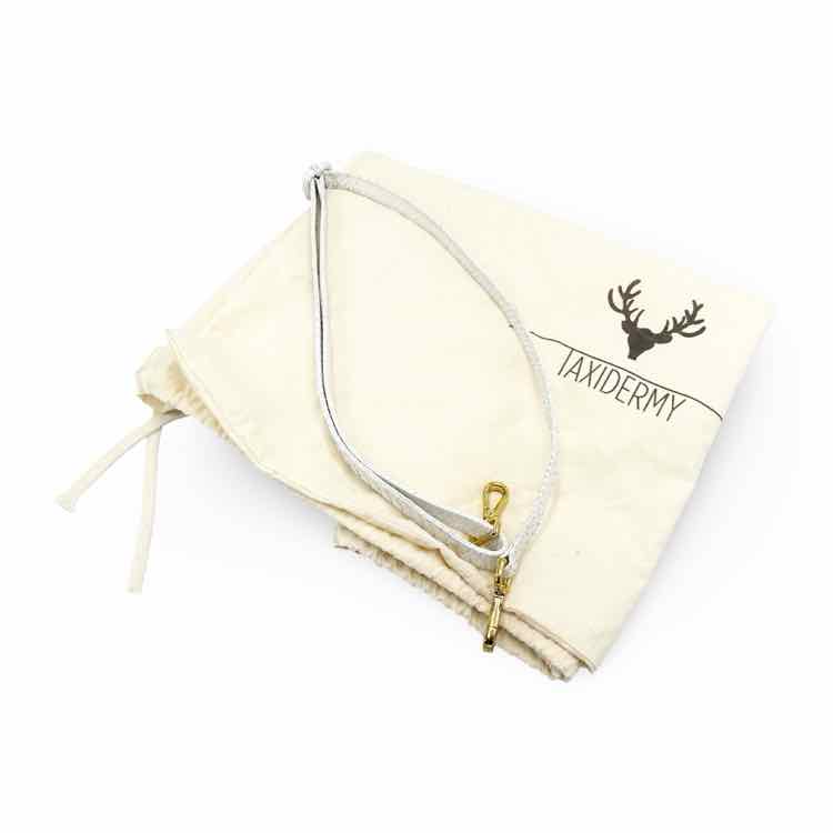 Mackie Tote White Taxidermy Handbag
