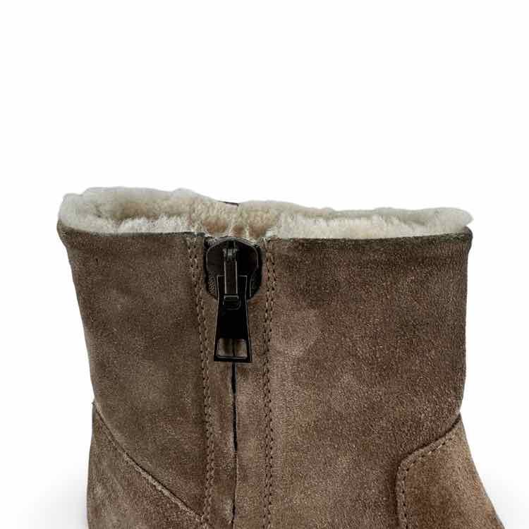 Vince Frances Boot in Woodsmoke Coco Suede
