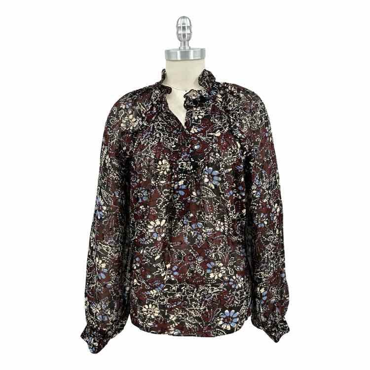 ba&sh Floral Blouse
