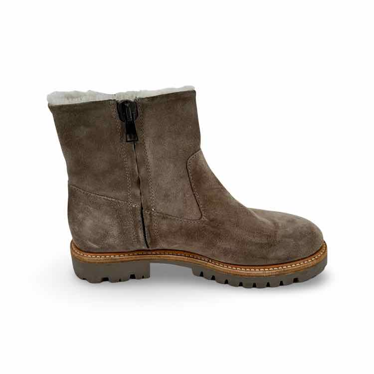 Vince Frances Boot in Woodsmoke Coco Suede
