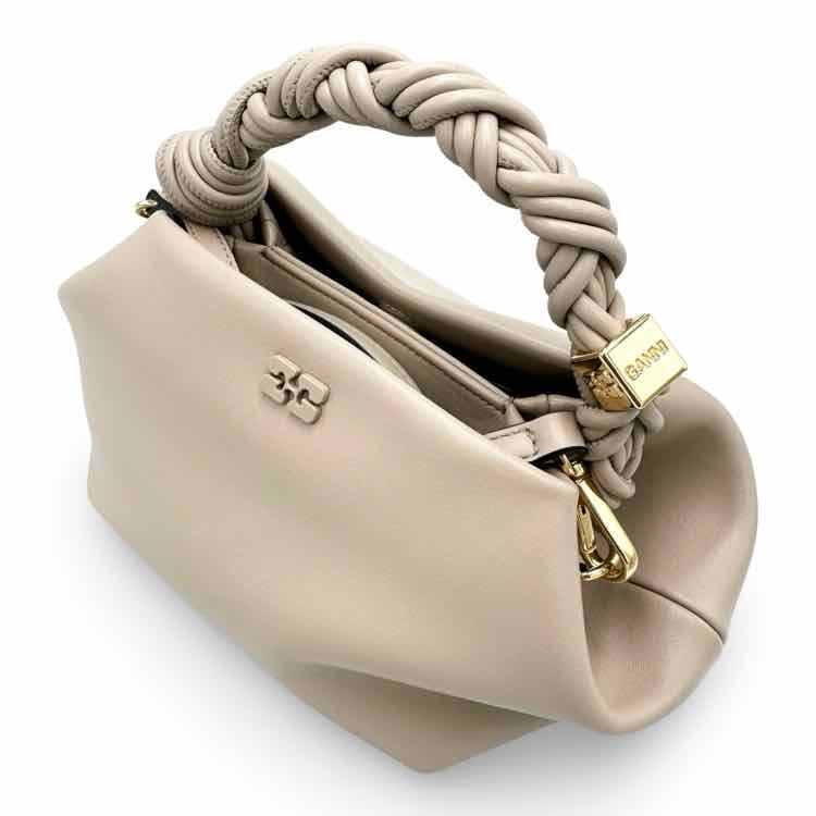 Light Grey Ganni Bou Bag
