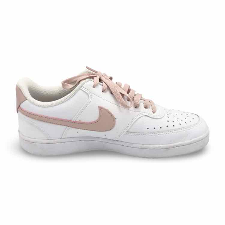 Nike White and Pink Sneakers
