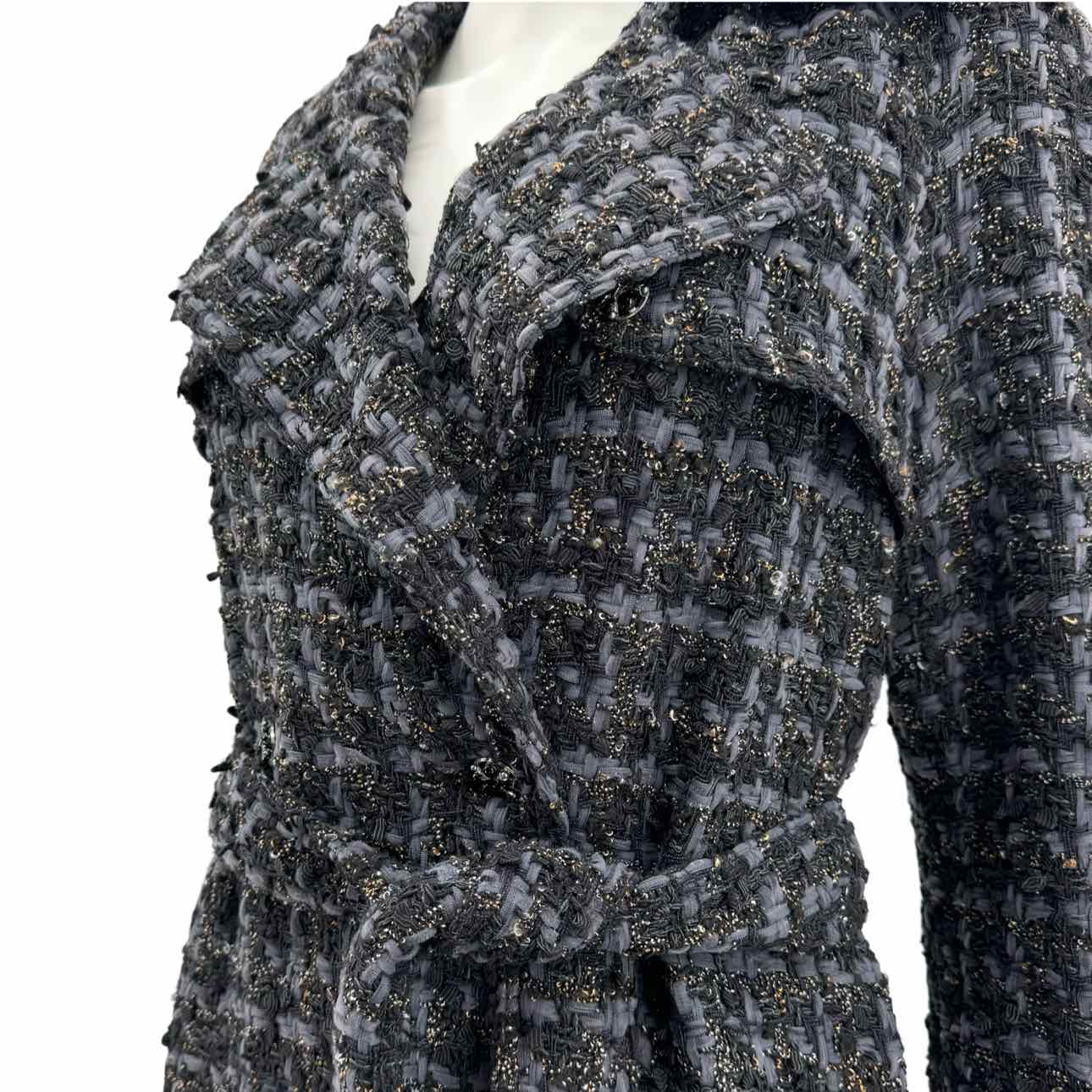 2006 Chanel Belted Boucle Jacket
