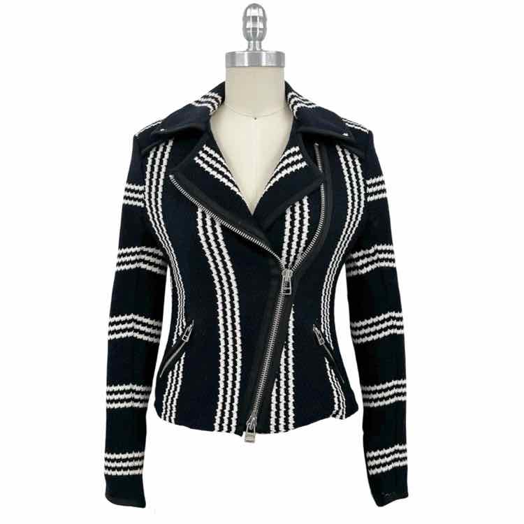 Veronica Beard Navy White Black Jacket
