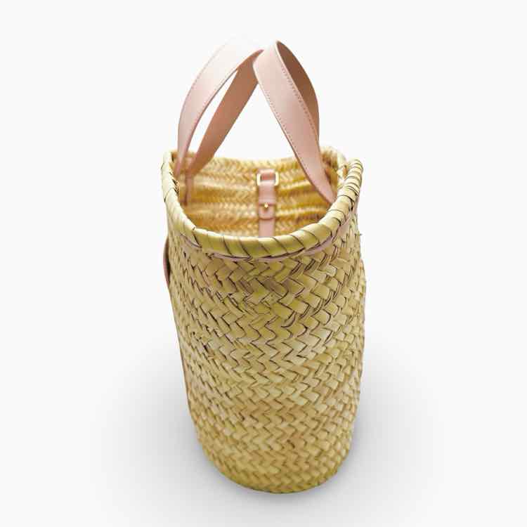 A.P.C. Woven Raffia Handbag
