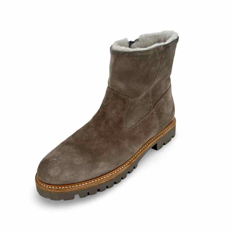 Vince Frances Boot in Woodsmoke Coco Suede
