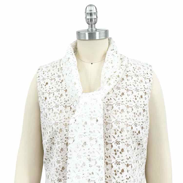 Oscar de la Renta White Top
