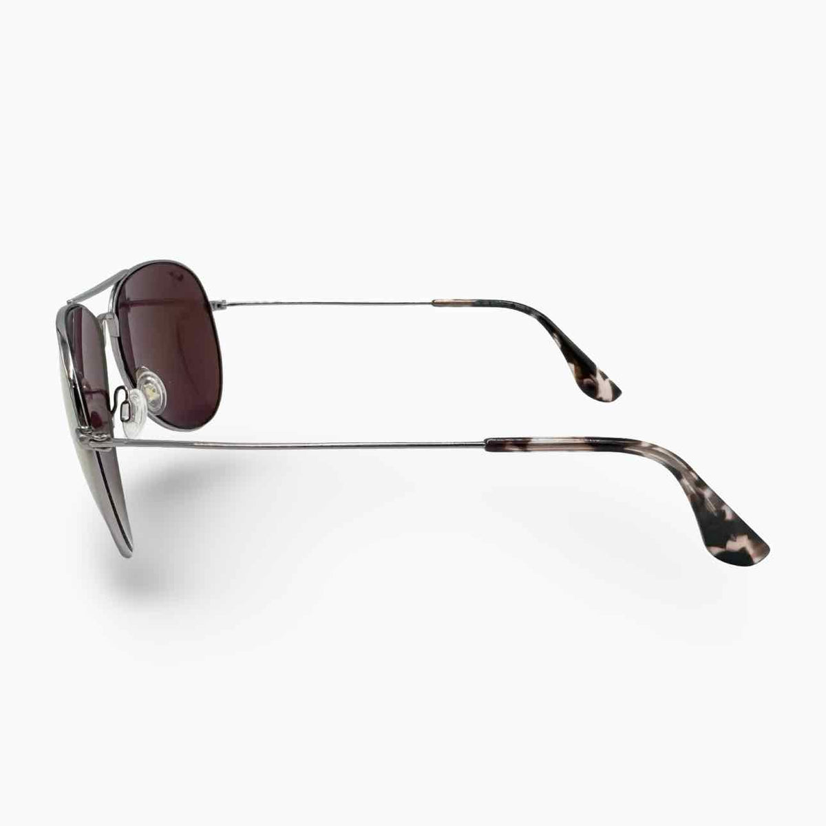 Maui Jim Sunglasses — Mavricks silver frame with pink lenses
