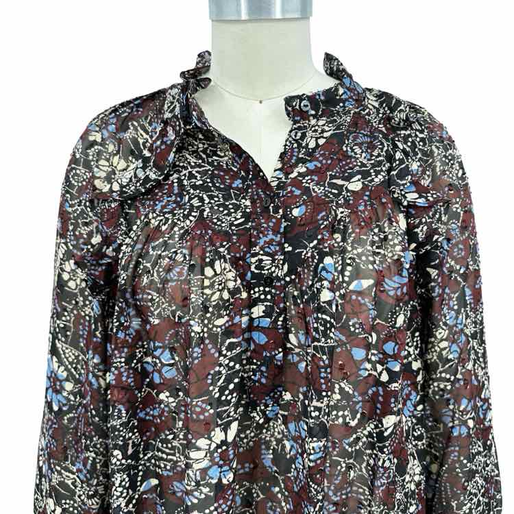 ba&sh Floral Blouse
