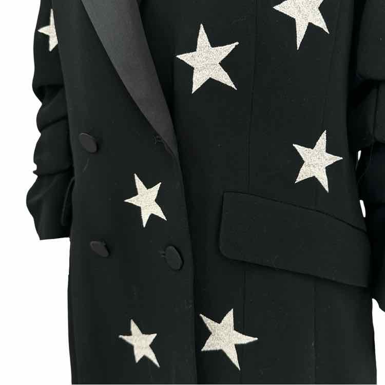 Cinq a Sept Jacket black with metallic stars
