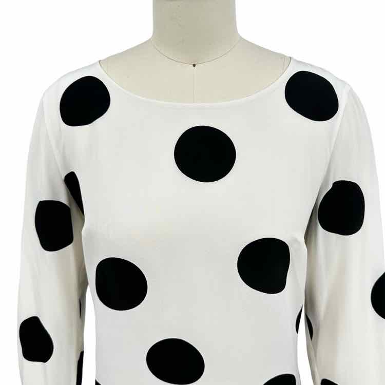 Akris Punto Polka Dot-Print Silk Blouse
