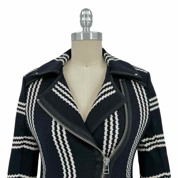 Veronica Beard Navy White Black Jacket
