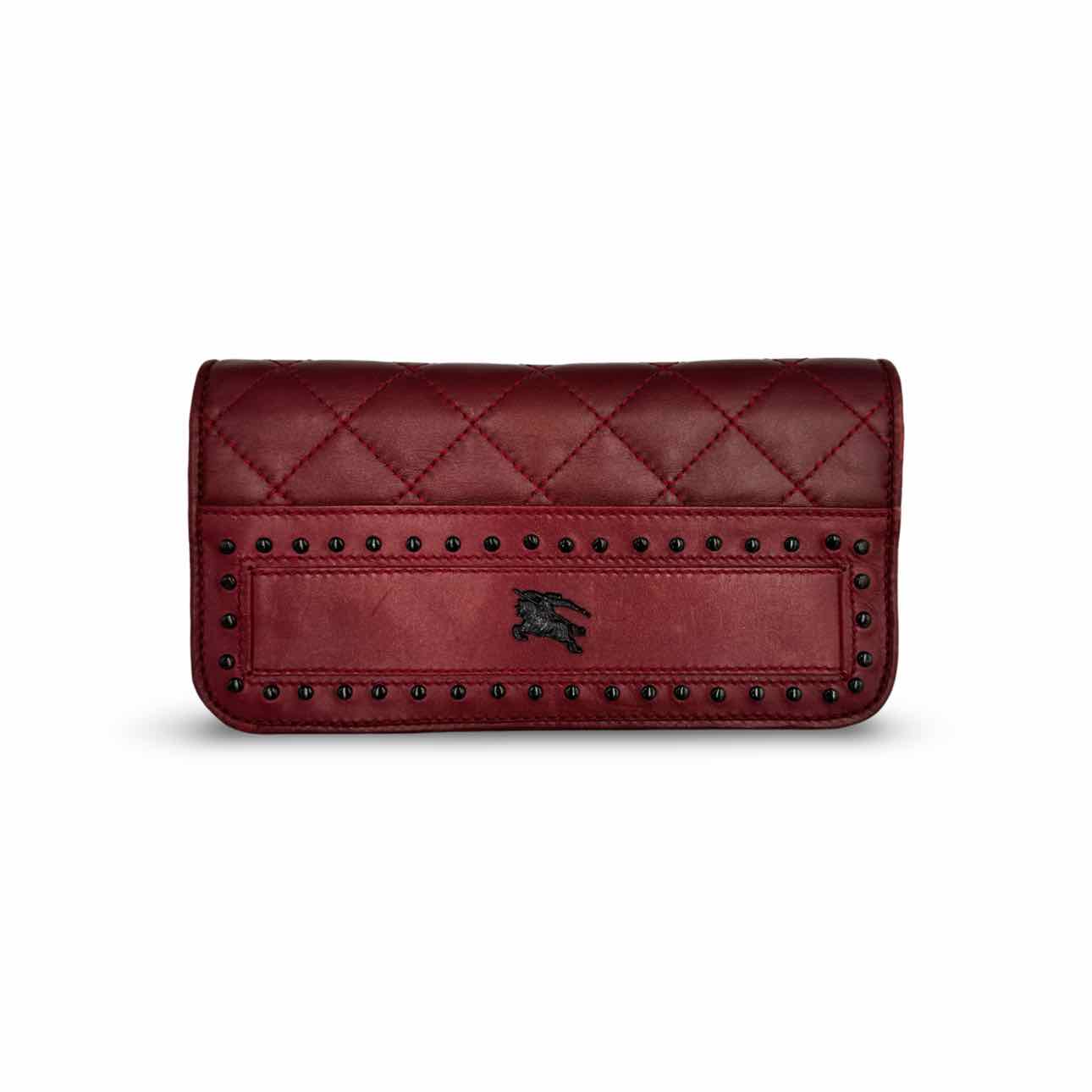 Burberry Leather Wallet Double Exposure Boutique