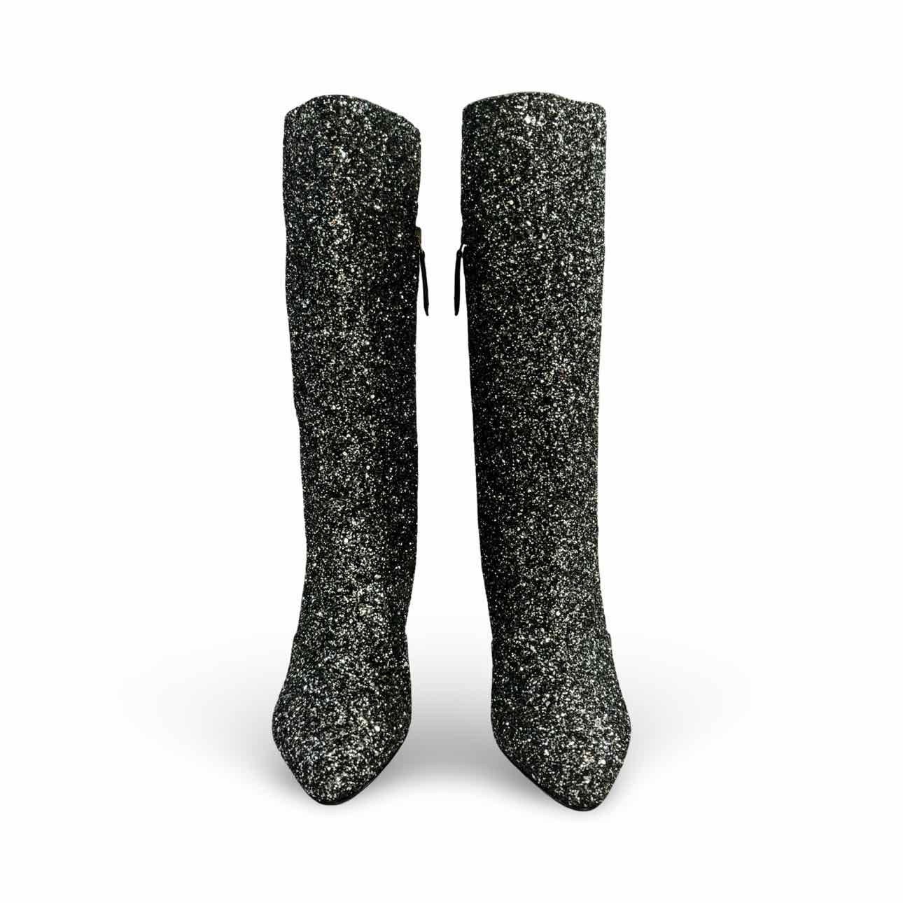 Veronica Beard Glitter Boots
