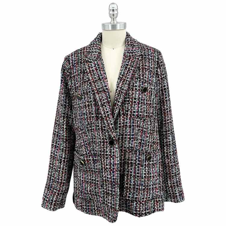 Halogen Multicolor Tweet Blazer
