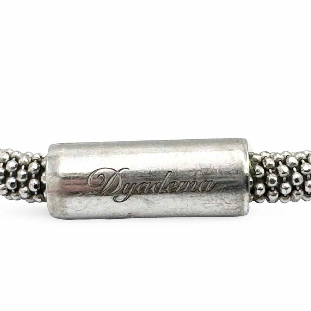 Dyadema Flexible Cable Bracelet with Rhinestones
