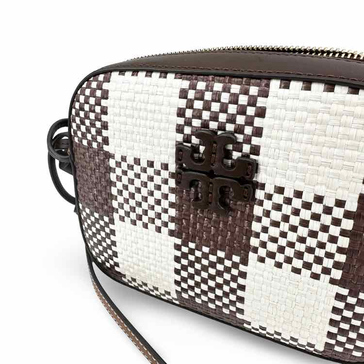 Tory Burch McGraw Woven Plain Camera Bag
