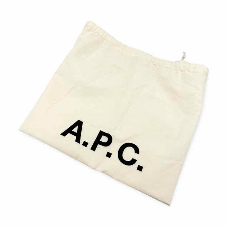 A.P.C. Woven Raffia Handbag
