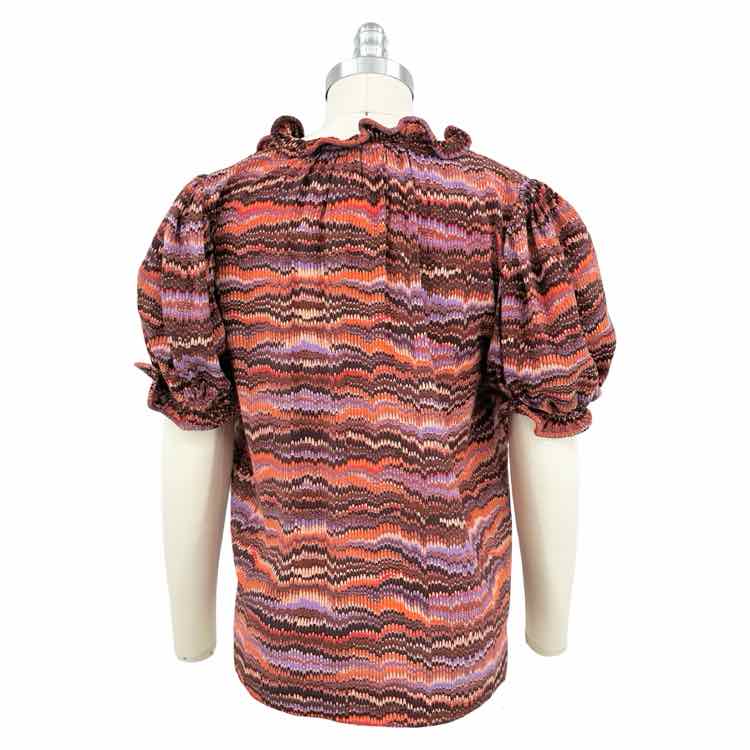 Ulla Johnson Orange Purple Top
