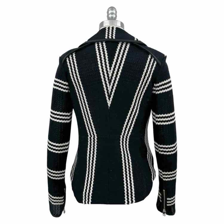 Veronica Beard Navy White Black Jacket
