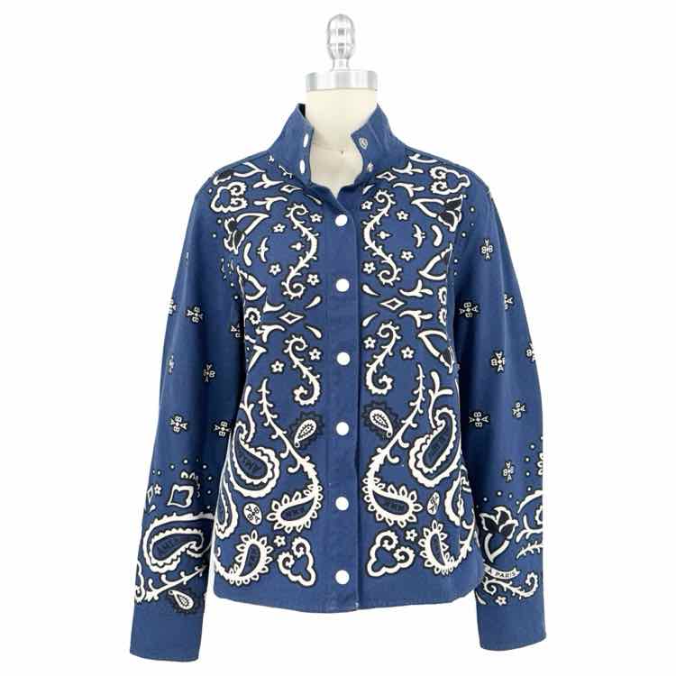 Blauw Jacket - Double Exposure Boutique
