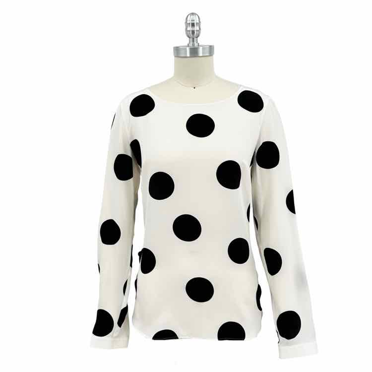 Akris Punto Polka Dot-Print Silk Blouse
