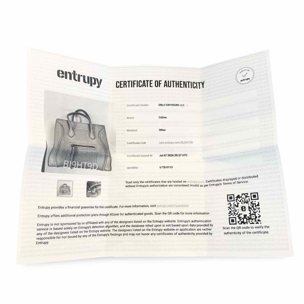 Celine Handbag - Double Exposure Boutique

