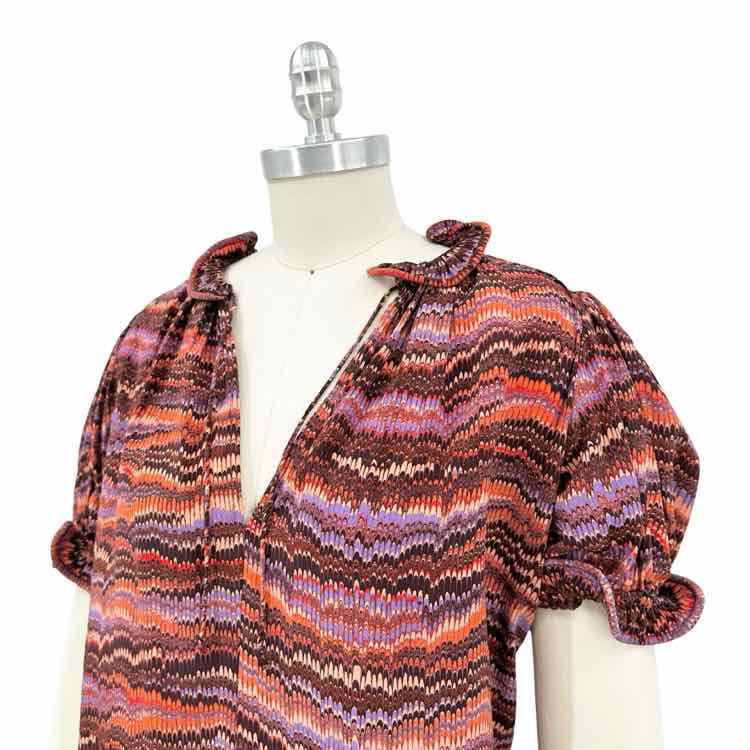 Ulla Johnson Orange Purple Top
