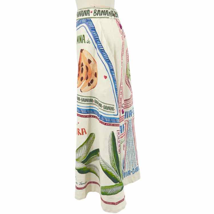 Farm Rio Multi Color Fruit Skirt
