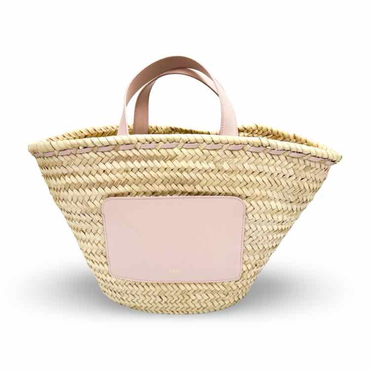 A.P.C. Woven Raffia Handbag
