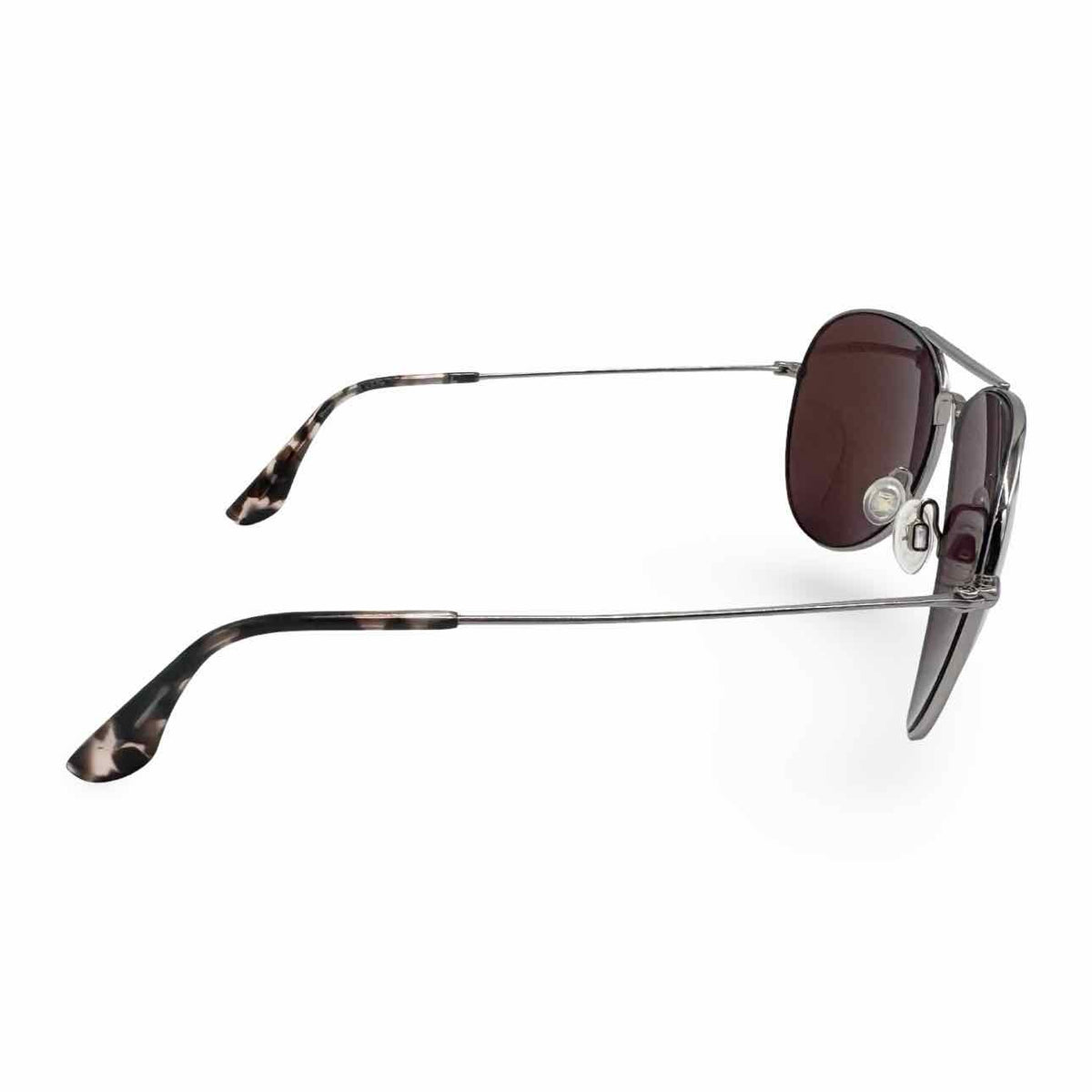 Maui Jim Sunglasses — Mavricks silver frame with pink lenses
