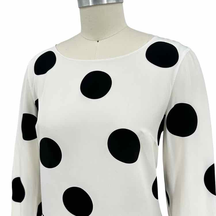 Akris Punto Polka Dot-Print Silk Blouse
