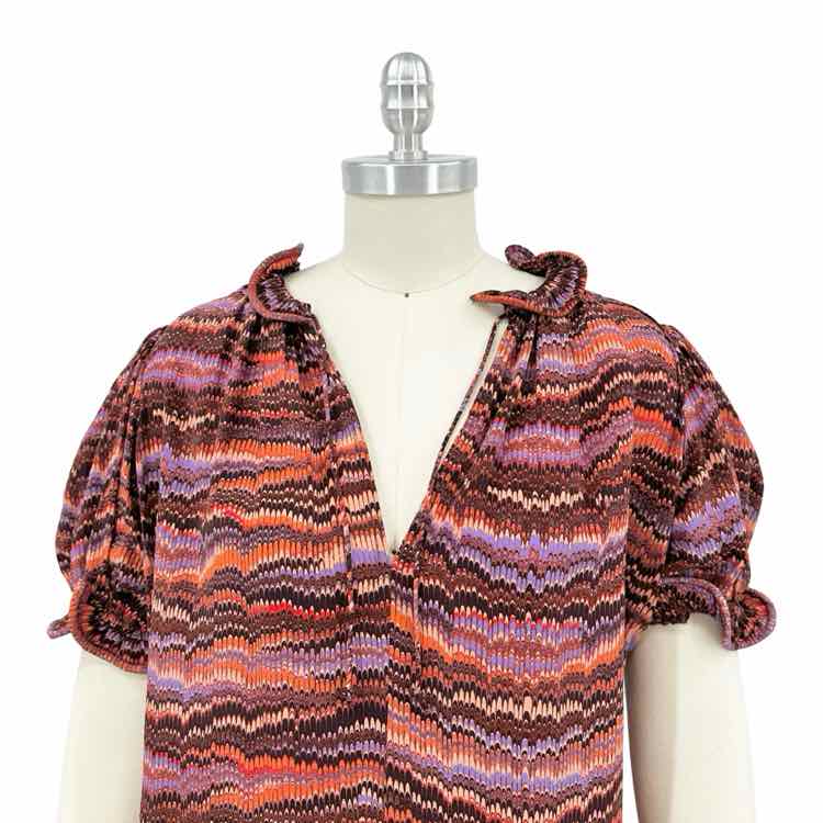 Ulla Johnson Orange Purple Top
