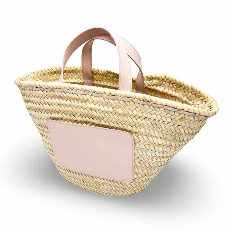 A.P.C. Woven Raffia Handbag
