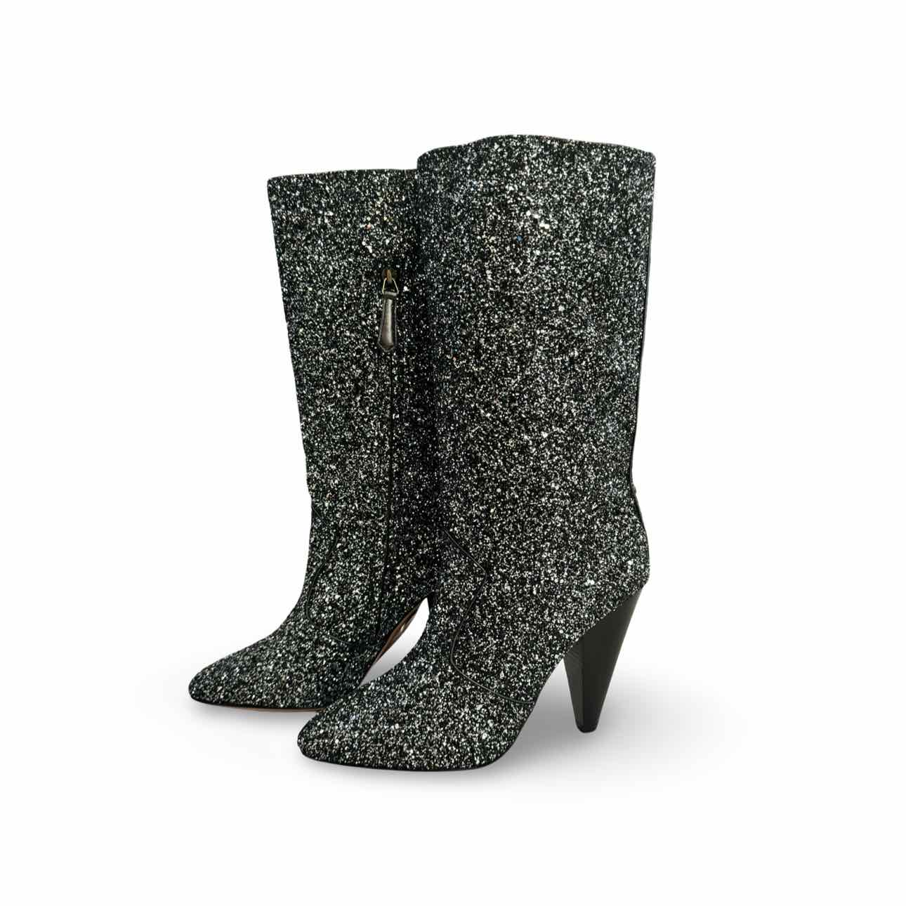 Veronica Beard Glitter Boots
