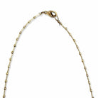 Gold fill bead necklace with citrines - Double Exposure Boutique