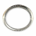 JAI — Hinged bangle bracelet - Double Exposure Boutique