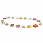 Sophie Digard Fiore Multicolour Fabric-Flower Necklace - Double Exposure Boutique